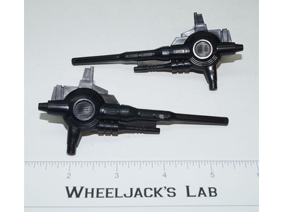 Metroplex Six-Gun Black Arms Guns 1985 Vintage G1 Transformers Action Figure