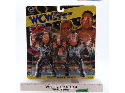 The Nasty Boys Tag Team WCW Wrestling 1994 Toymakers Action Figure NEW SEALED