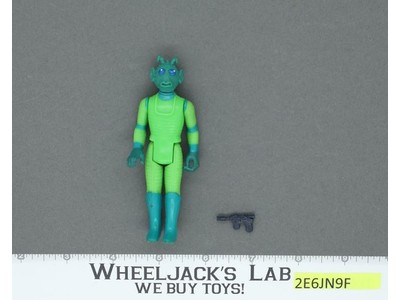 Greedo 100% Complete Star Wars 1978 Vintage Kenner Action Figure NO REPRO