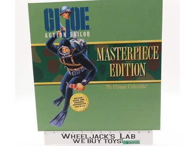 GI Joe Action Sailor Masterpiece Edition Vol. 2 1996 Hasbro Deluxe Book & Figure