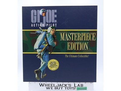 GI Joe Action Pilot Masterpiece Edition Vol. 4 1996 Hasbro Deluxe Book & Figure