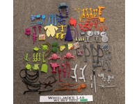 Lot of 112 Teenage Mutant Ninja Turtles TMNT 1980-1990s Accessories Parts Pieces