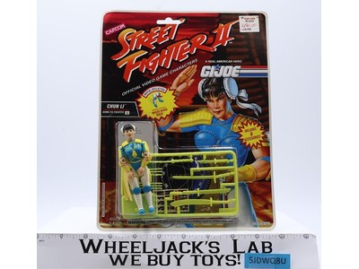 Chun Li Street Fighter II GI Joe 1993 Hasbro Action Figure NEW MOSC SEALED