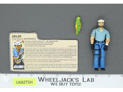 Shipwreck V1 G.I. Joe 1985 Hasbro Vintage Action Figure