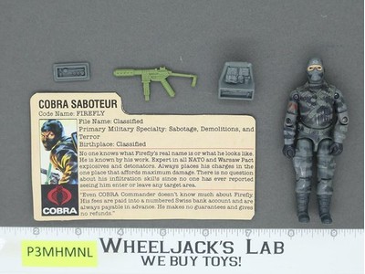 Firefly V1 G.I. Joe 1984 Hasbro Vintage Action Figure