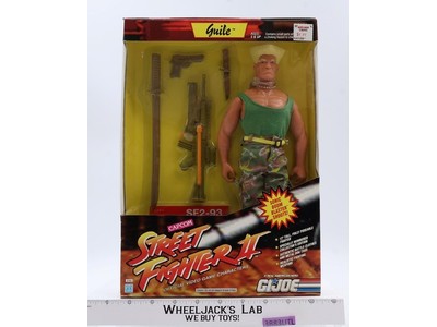 Guile Street Fighter II GI Joe Capcom 12" 1993 Hasbro Action Figure MISB NEW
