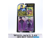 The Joker W/ Snapping Jaw Legends of Batman 1994 Kenner Figure NEW MOSC SEALED