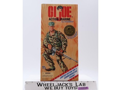 Action Marine GI Joe Limited Edition WW II 1995 Hasbro 12" Figure NEW SEALED