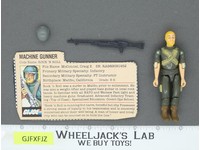 Rock' N Roll V1 Straight Arms G.I. Joe 1982 Hasbro Vintage Action Figure