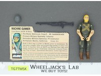 Rock' N Roll V1.5 Swivel Arms G.I. Joe 1983 Hasbro Vintage Action Figure