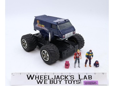 Volcano W/Trakker & LaFleur 100% Complete MASK M.A.S.K. 1986 Kenner Figure