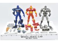 Iron Man Lot of 3 Figures and Accessories Marvel Toybiz Action Figures