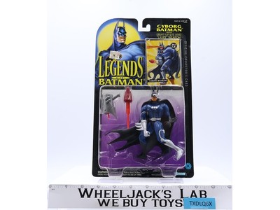 Cyborg Batman Legends of Batman 1994 Kenner Action Figure NEW MOSC SEALED