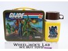 GI Joe Real American Hero Metal Lunch Box W/Thermos 1982 Thermos Brand