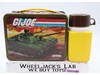 GI Joe Real American Hero Metal Lunch Box W/Thermos 1982 Thermos Brand