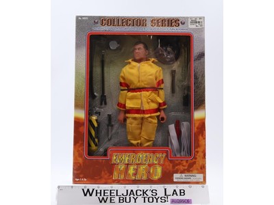 Emergency Hero Collector Series Firefighter Polyfect Toys 12" Action Figure NEW