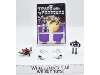 Laserbeak &amp; Frenzy 1984 W CARDBACK Vintage Hasbro G1 Transformers Action Figure