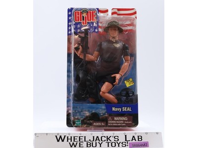 Navy SEAL GI Joe 2002 Hasbro 12" Action Figure NEW SEALED