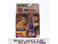 Butch Reed WCW Wrestlign Bend-Ems 1990 JusToys Action Figure NEW SEALED