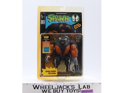 Tremor + Comic Book Spawn Orange 1994 Todd Toys Action Figure NEW SEALED