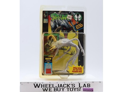 Violator + Comic Book Spawn White 1994 Todd Toys Action Figure NEW SEALED