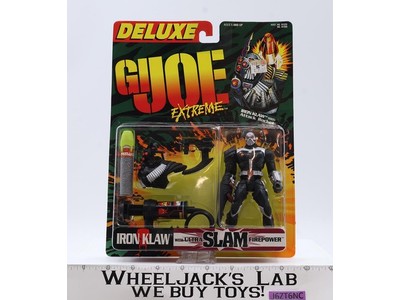 Iron Klaw GI Joe Extreme Deluxe 1995 Hasbro 5" Action Figure NEW MOSC SEALED