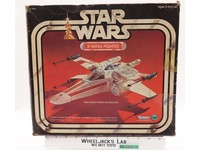 X-Wing Fighter 100% Complete W/Box + INSERT Star Wars 1978 Kenner Vehicle