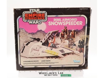 Snowspeeder 100% Complete WORKS Star Wars ESB 1980 Kenner Vehicle