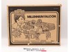 Millennium Falcon WORKS 100% Complete W/Box Star Wars 1979 Kenner Vehicle