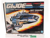 Sky Sharc 100% Complete GI Joe Sky Patrol 1989 Hasbro Action Figure Vehicle