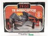 Imperial Tie Interceptor 100% Complete W/Box + INSERT Star Wars ROTJ 1983