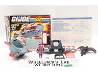 Sea Ray W/Sea Slug 100% Complete W/Box GI Joe 1987 Action Figure Vehicle