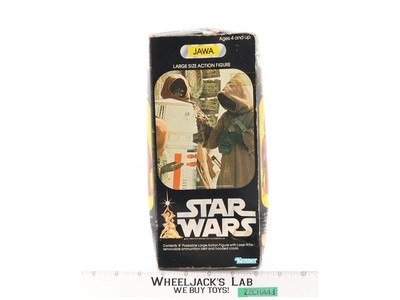 Jawa 100% Complete W/Box Star Wars 1979 Kenner Vintage 8" Action Figure