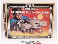 Millennium Falcon WORKS 100% Complete W/Box Star Wars 1979 Kenner Vehicle