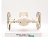 White Imperial Tie Fighter 100% Complete Star Wars 1978 Kenner Vehicle