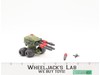 Machine Gun Pac Rat Complete W/Box GI Joe 1983 Hasbro Action Figure Vehicle