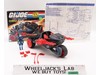 Cobra Stun W/ Motor Viper 100% Complete W/Box GI Joe 1986 Hasbro Vintage Vehicle