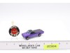 Custom Fleetside Purple 1967 1968 Hot Wheels Redline Mattel Vtg RL w/ Button HK