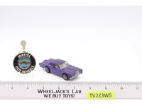 Custom Continental Mark III Purple 1968 1969 Mattel Redline Hot Wheels w/ Button
