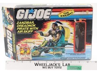 Dreadnok Air Skiff 100% Complete W/Box GI Joe 1987 Vintage Action Figure Vehicle