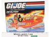 Devilfish Vehicle 100% Complete W/Box GI Joe 1986 Hasbro Action Figure Vehicle