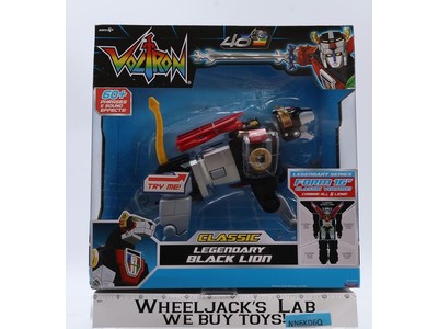 Legendary Black Lion Classic Voltron 40th Anniversary 2024 Playmates NEW SEALED