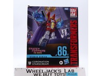 Coronation Starscream 86-12 Transformers Studio Series 2022 Hasbro NEW MIB