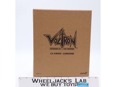 Voltron Defender of the Universe Classic Chrome Super 7 Ultimates NEW SEALED