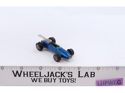 Brabham-Repco F-1 Blue 1969 Hot Wheels Mattel Vintage Redline RL Hong Kong