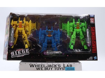 Rainmakers Seekers 3-Pack Transformers WFC Siege 2019 Hasbro Figures NEW SEALED