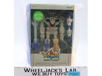 Voltron Defender of the Universe Lightning Glow Super 7 Ultimates NEW SEALED