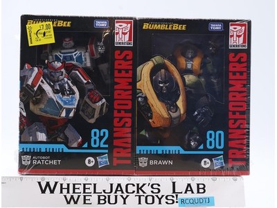 Ratchet 82 & Brawn 80 Transformers Studio Series 2023 Hasbro 2-Pack NEW SEALED