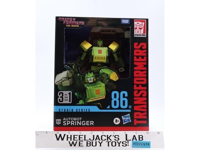 86-30 Springer Tranformers Studio Series 2025 Hasbro Action Figure NEW SEALED