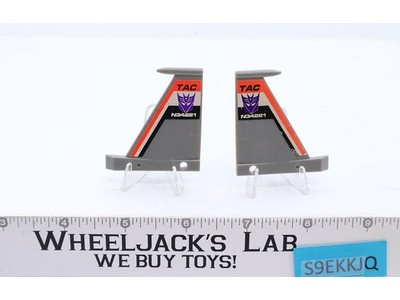 G2 Starscream MEDIUM Wing PAIR STICKERED Vintage Transformers Accessory